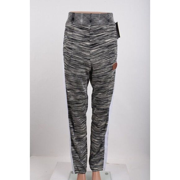 Palm Angels Missoni Mens Jersey Track Pants Size M Melange Striped Black NWT - Picture 1 of 7
